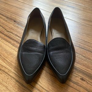 Everlane Italian Leather Pointed Flats